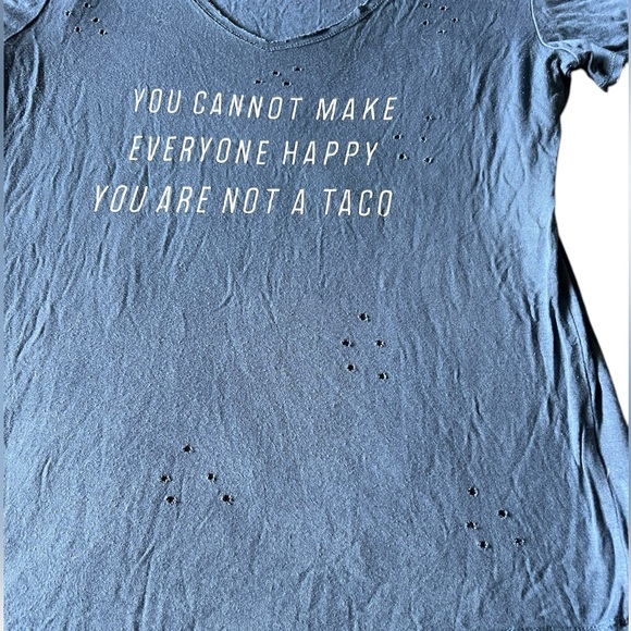 twine & stark Not A Taco Graphic T-Shirt M - Picture 5 of 7